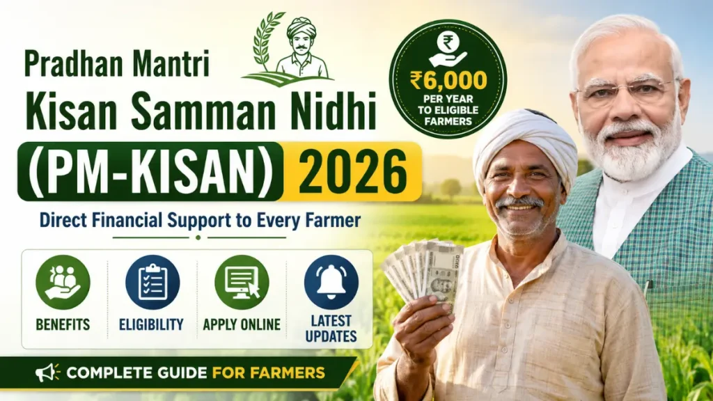 Pradhan Mantri Kisan Samman Nidhi (PM-KISAN) 2026 Benefits, Eligibility, Apply Online & Latest Updates