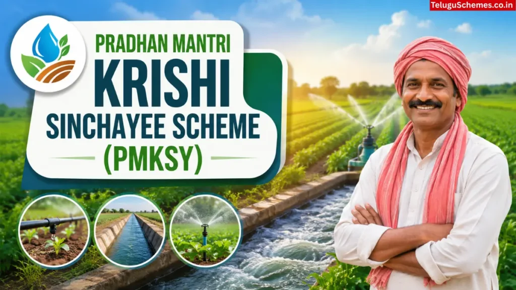 Pradhan Mantri Krishi Sinchayee Yojana (PMKSY)